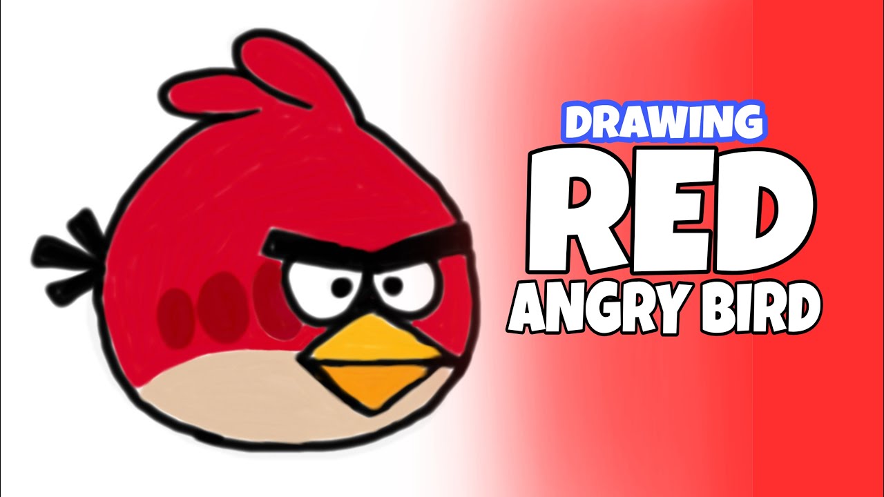 Angry Bird | एंग्री बर्ड - New Drawing Easy Step| - YouTube