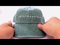 【ANTATOBASISUGI】2020SS Collection /ピグメントCAP グリーン