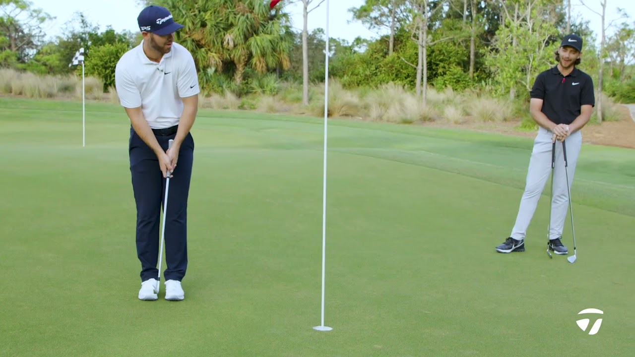 Matthew Wolff VS. Tommy Fleetwood 2-Club Challenge | TaylorMade Golf