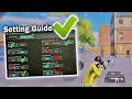 Best important settings guide in update 25   pubg mobile