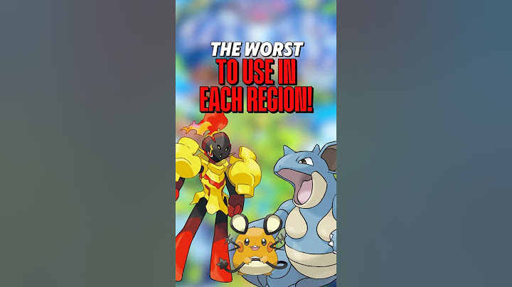 The WORST Pokemon to Use in Each Region!