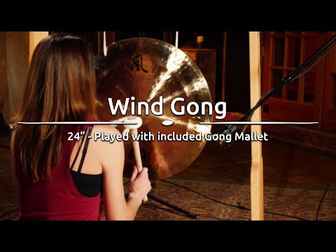 24" Wind Gong, WG-TT24, played by Jamie Bechtold - Meinl Sonic Energy