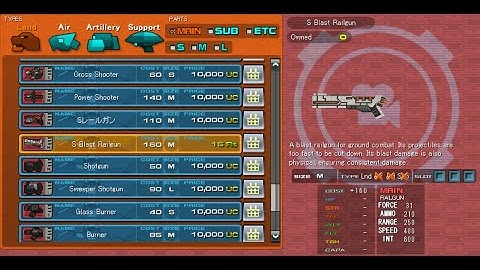 S Blast Railgun - Cosmic Break Universal