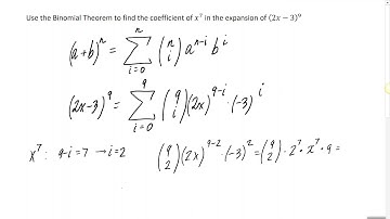 Application of the Binomial Theorem