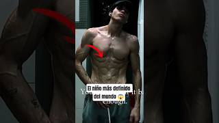 El niño más definido del mundo #gym #fitness #grasa #bodybuilding
