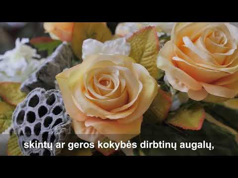 Video: Kaip Pasigaminti Dirbtines Gėles