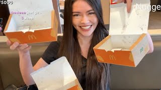 Katchii eats 100 chicken nuggets