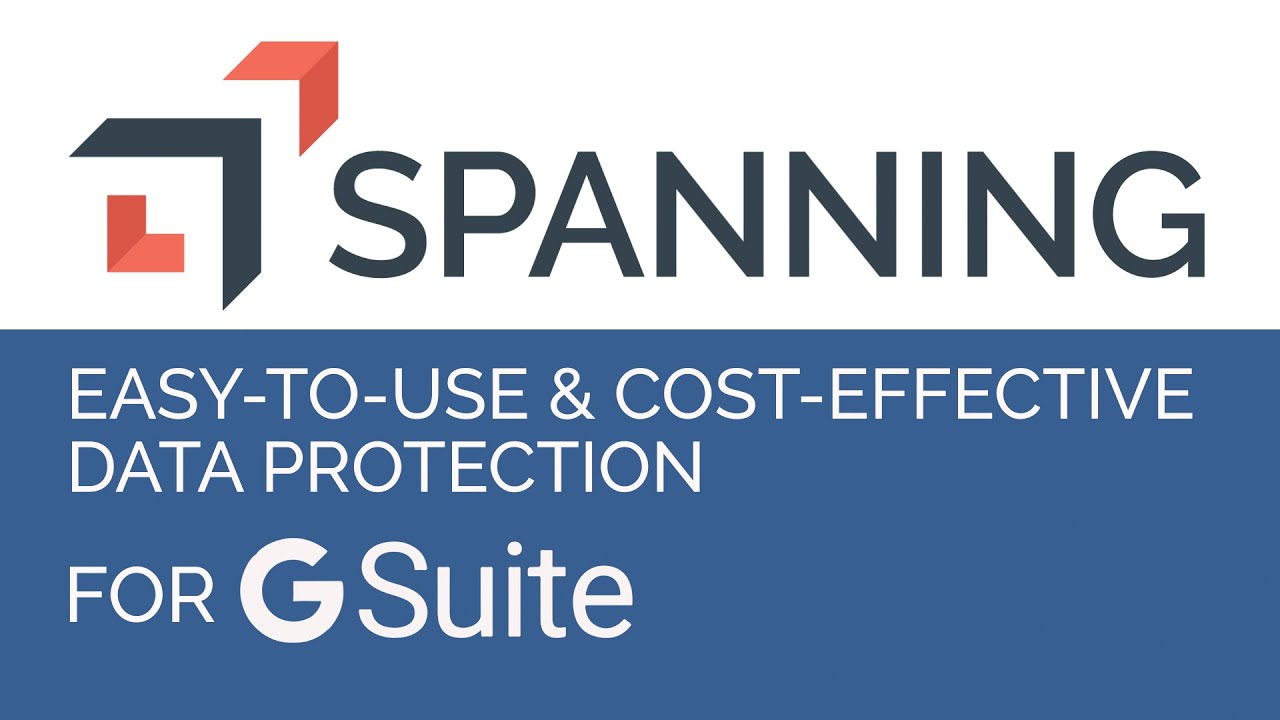 Google Workspace Backup | G Suite Data Protection | Spanning
