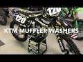 KTM/Husqvarna Muffler Washers