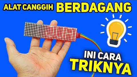 SETELAH TAU INI PASTI BANYAK YANG MEMBUATNYA | RUNNING TEXT MINI