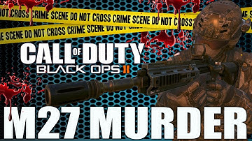 Black Ops 2: BEST CLASS SETUP - M27 (Hijacked Map) - Call of Duty BO2 Multiplayer Gameplay