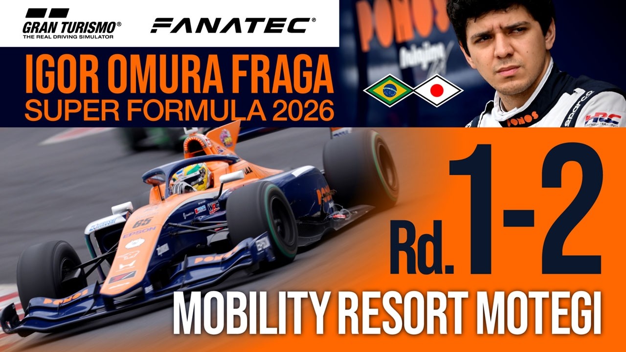 FANATEC IGOR OMURA FRAGA Race Report | Super Formula 2026 Round 1-2 Mobility Resort Motegi