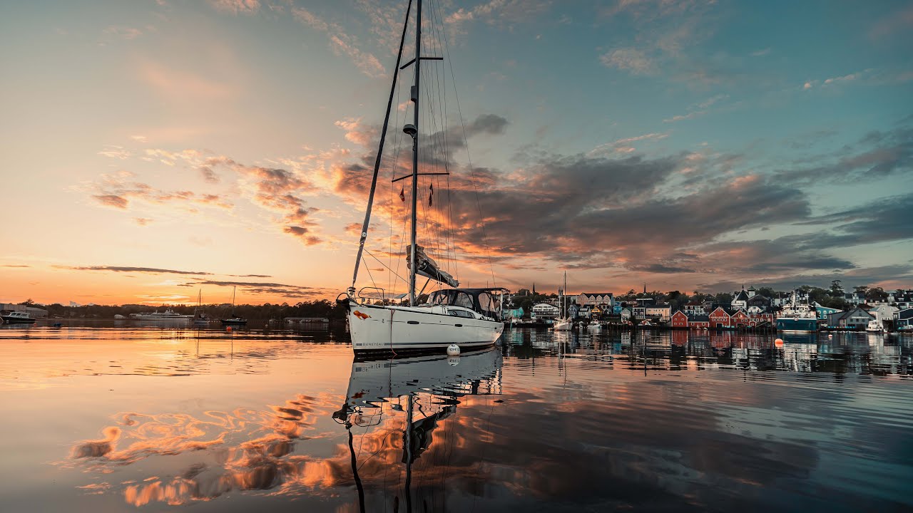 BEHIND THE FOG: Sailing to the historic town of Lunenburg, Nova Scotia