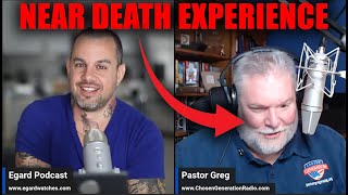 Pastor discusses Near Death Experience - Egard Podcast
To follow Pastor Greg please go to:
www.chosengenerationradio.com Pastor discusses Near Death Experience - Egard Podcast