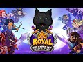 Супер Кот играет в детские мультяшные карты 🐱 Royal Rampage