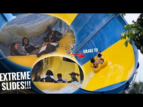 EXTREME AQUA PLANET SLIDES! (SOBRANG SAYA AT KASAMA BUONG FAM)