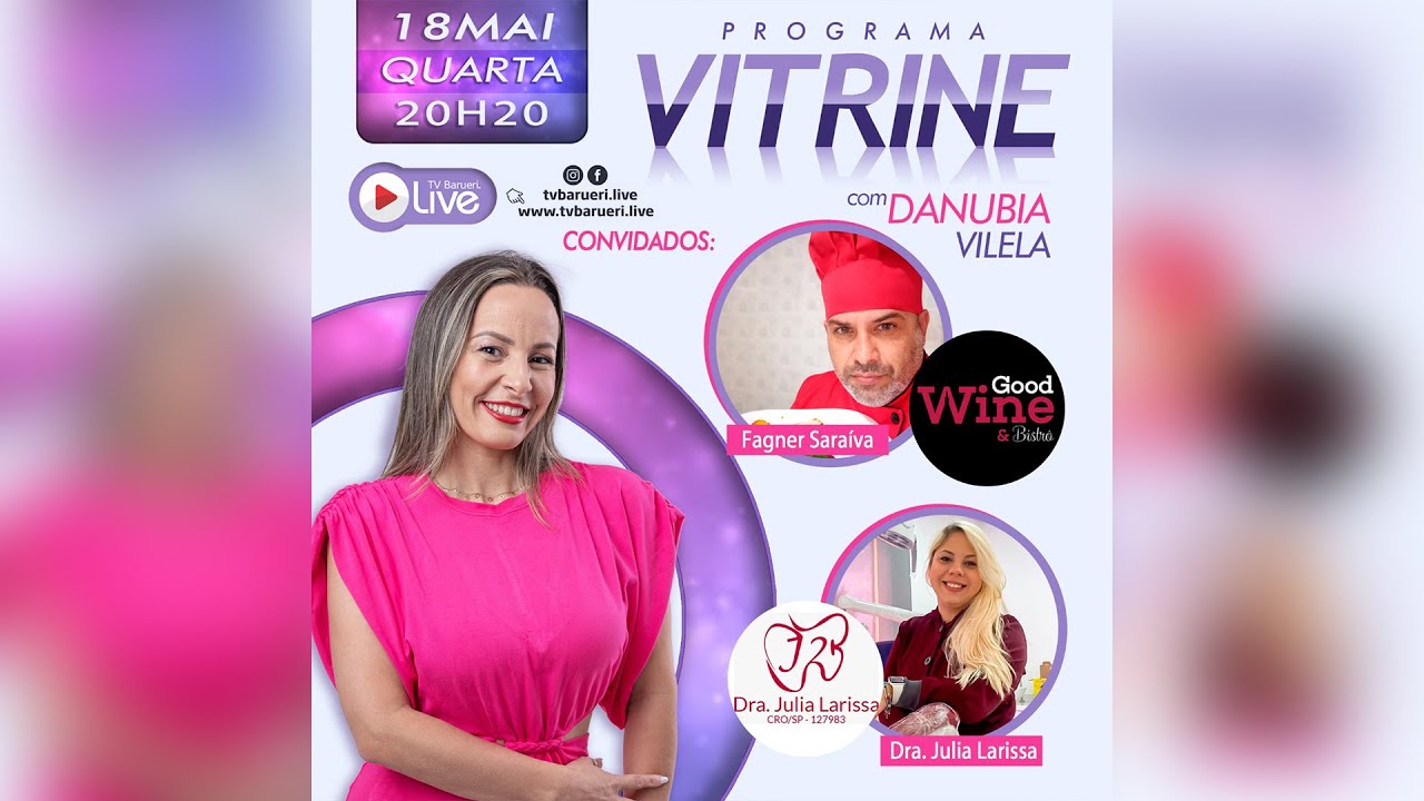 Dra. Julia Larissa E Fagner Saraiva | Vitrine Com Danúbia Vilela