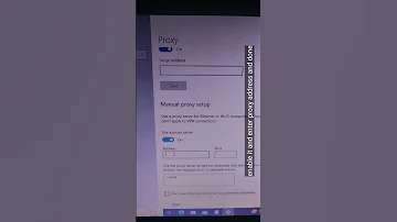 How To Use Custom Proxy In Windows 10 