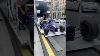 F1 Simtek Ford Unloaded At The Peninsula Hotel London For The Grand Prix Ball