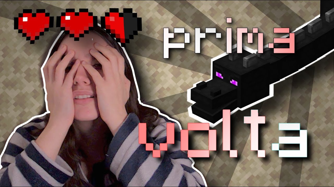 NUOVA GIOCATRICE PROVA A SCONFIGGERE L'ENDERDRAGON PER LA PRIMA VOLTA