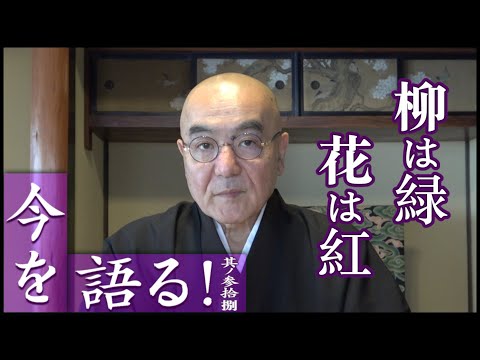 玄侑宗久チャンネル　今を語る！　柳は緑　花は紅