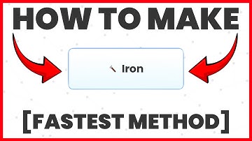 How To Make Iron In Infinite Craft (2025) FASTEST METHOD