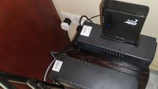 Replace UPS battery with 35 AH car battery