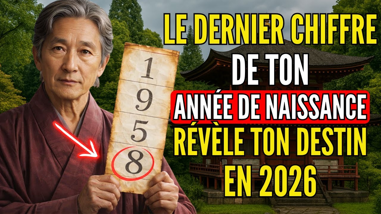 Ce que signifie le DERNIER CHIFFRE de ton ANNÉE DE NAISSANCE — DÉCOUVRE-LE MAINTENANT !