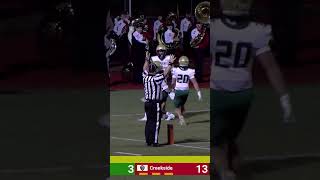 Fleming Island lost to Creekside Part 1  #highschoolfootballlive #goldeneagle #sports