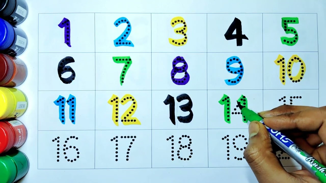 123  Counting 1 to 100 | ginti | Ginti | One two three | Counting Ginti 123 | 12345678910