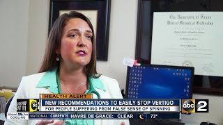 New recommendations to easily stop vertigo