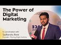 Digital Marketing coach interviewed | In conversation at Navbharat | Sudhanshu Rane - Moving Digits