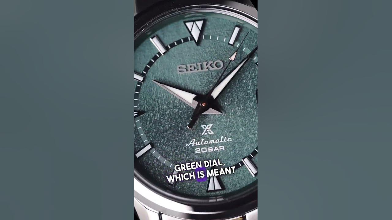 Feeling mystical…? 🧙🏻‍♀️ Take a look at Seiko's Alpinist SPB289 “Mystic  Forest” and its green dial 🤌 - YouTube