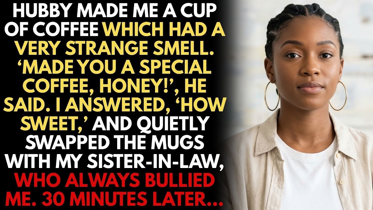 My Husband Served Me Poisoned Coffee; I Let My SIL Drink It And Sent Them Both To Prison