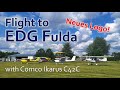 ✈ Flug nach Fulda-Jossa mit einer Comco Ikarus C42C