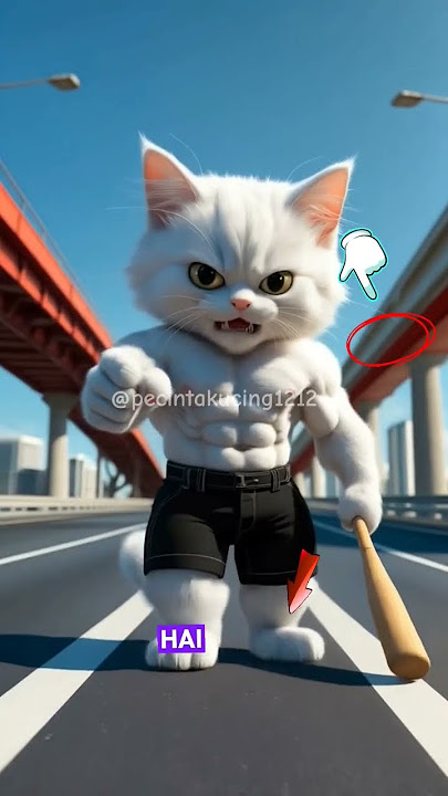 kucing tolong dewi dari walid#kucing #kucinglucu #lucu #labubu #shorts #viralvideo #fyp