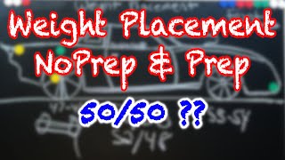 Weight Placement Drag Racing NoPrep and Prep