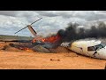 TOP Dangerous Emergency Helicopters and Planes Landing | Aircraft Crashes and Close Calls 2021