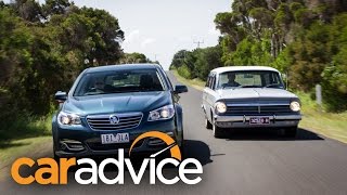 Fifty years of Holden Wagons - 2014 VF Calais Sportwagon vs 1964 EH Special Wagon