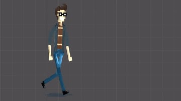Jake and Amir Video Game Devlog: Amir Walk Cycle