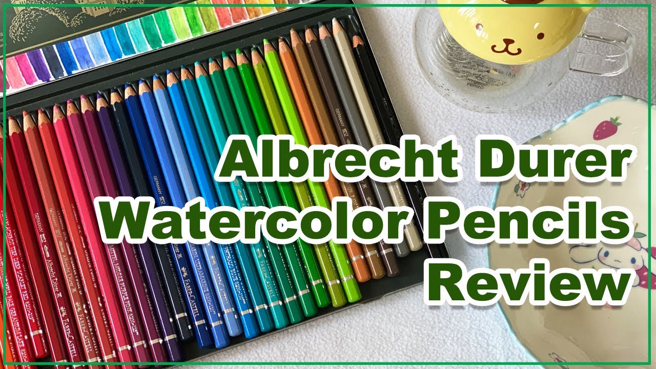 Faber-Castell Albrecht Dürer Watercolour Pencil Review & Demo 