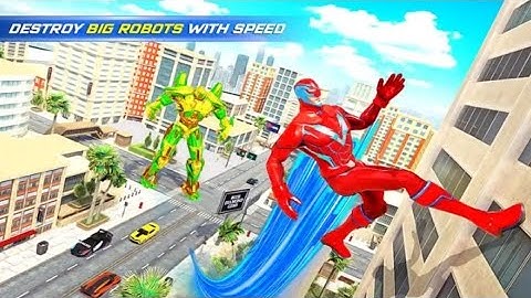Grand Police Robot Speed Hero City | Cop Robot Games | Android Gameplay
