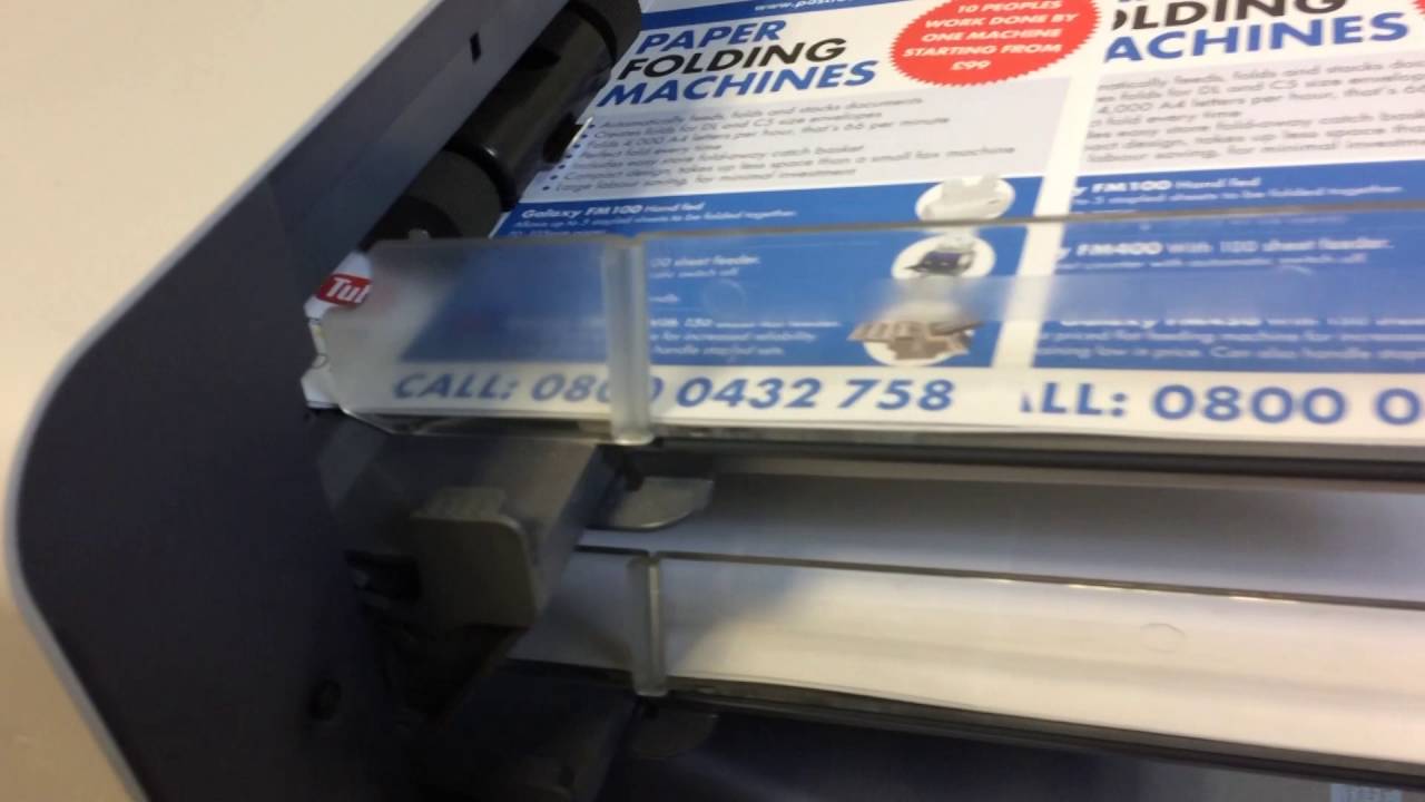 Neopost DS63 Folder Inserter 2 station