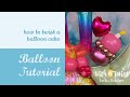 How to twist a balloon cake. 🎂🎈