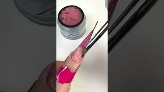 How To Build An Almond Nail Extension With Hard Builder Gels Using Lexy Line Builder & Extreme