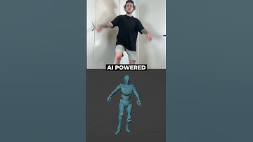 FREE AI Motion Capture?! #ai #blendertutorial
