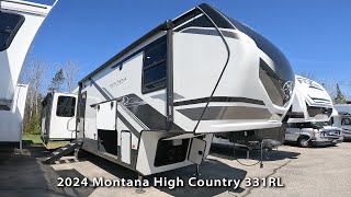 Travel in Style in the New 2024 Montana High Country 331RL!