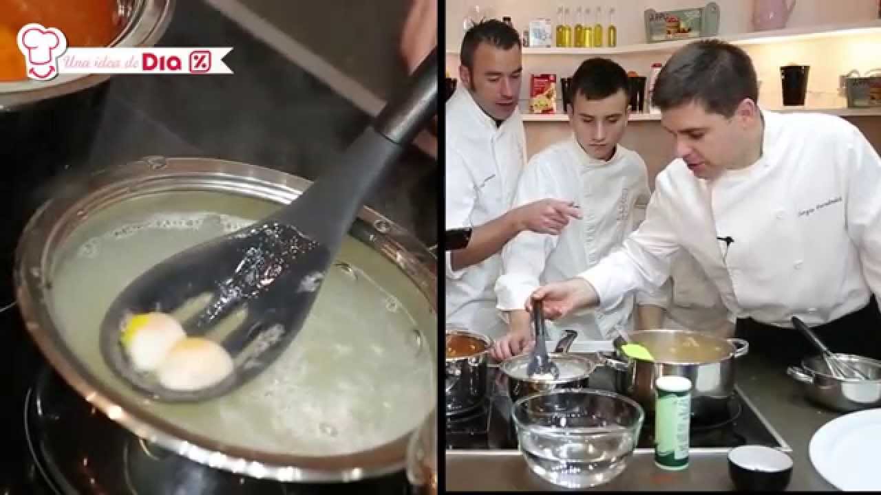 Cocinamos con Sergio Fernández: huevos escalfados con mojo ...