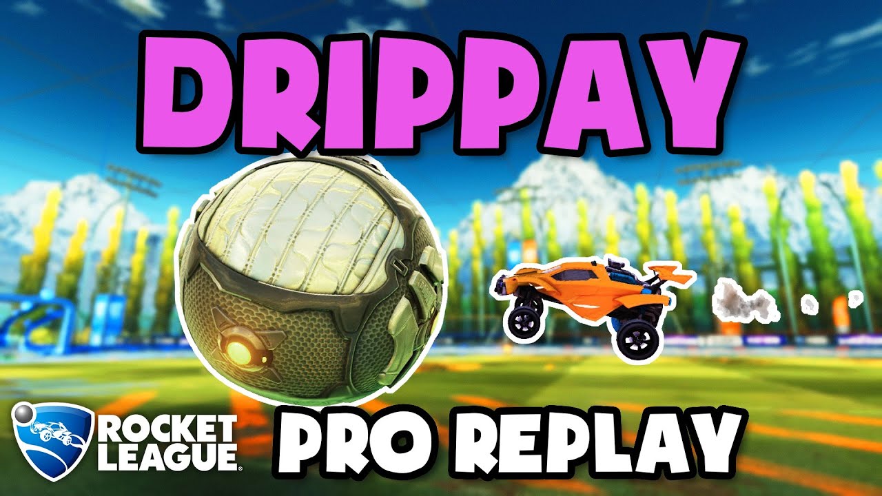 Drippay Pro Ranked 2v2 POV #95 - Rocket League Replays