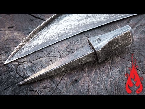 Blacksmithing - Forging a scythe peening anvil